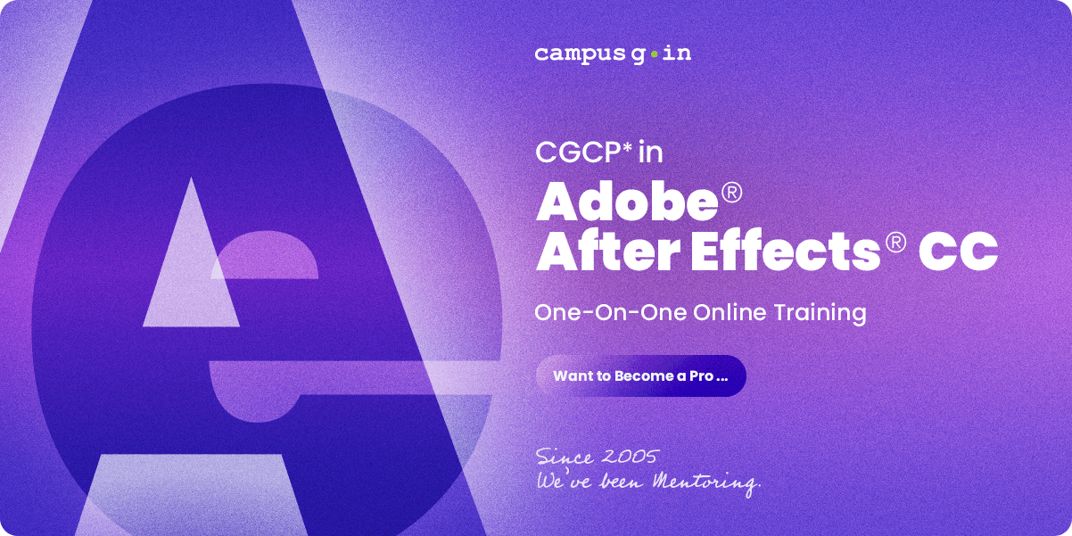 Campusg-Graphic Design Online Training - After Effects CC