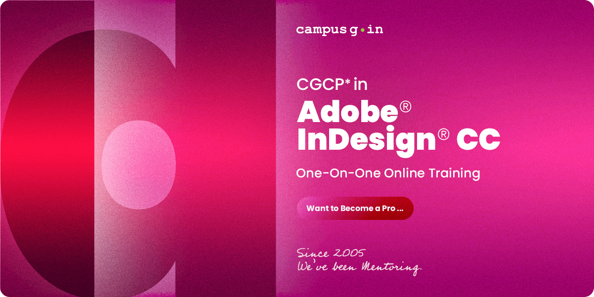 Campusg-Graphic Design Online Training - InDesign CC