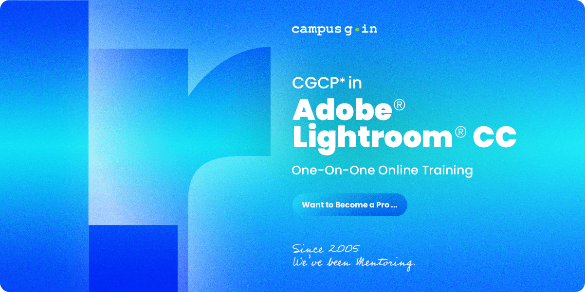 Campusg-Graphic Design Online Training - Lightroom CC