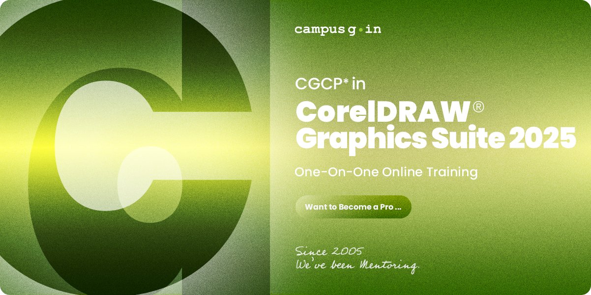 Campus G One on One Online Training - CorelDRAW